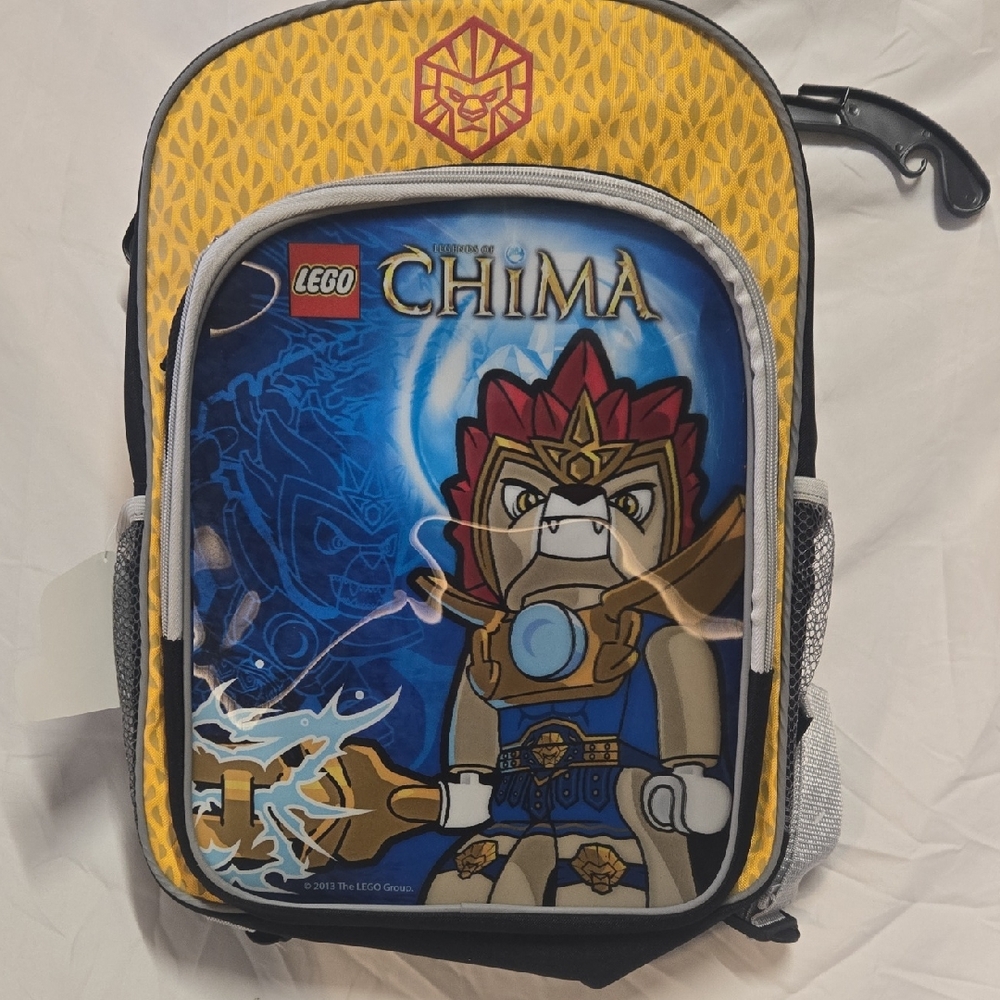 LEGO Chima Backpack with Yellow and Blue Design
